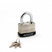 Замок висячий стальной Apecs PDS-65-50